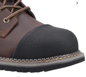 CAT Powerplant GYW Safety Boots Brown Steel Toe Cap S3