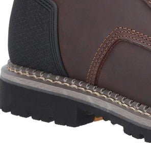 CAT Powerplant GYW Safety Boots Brown Steel Toe Cap S3