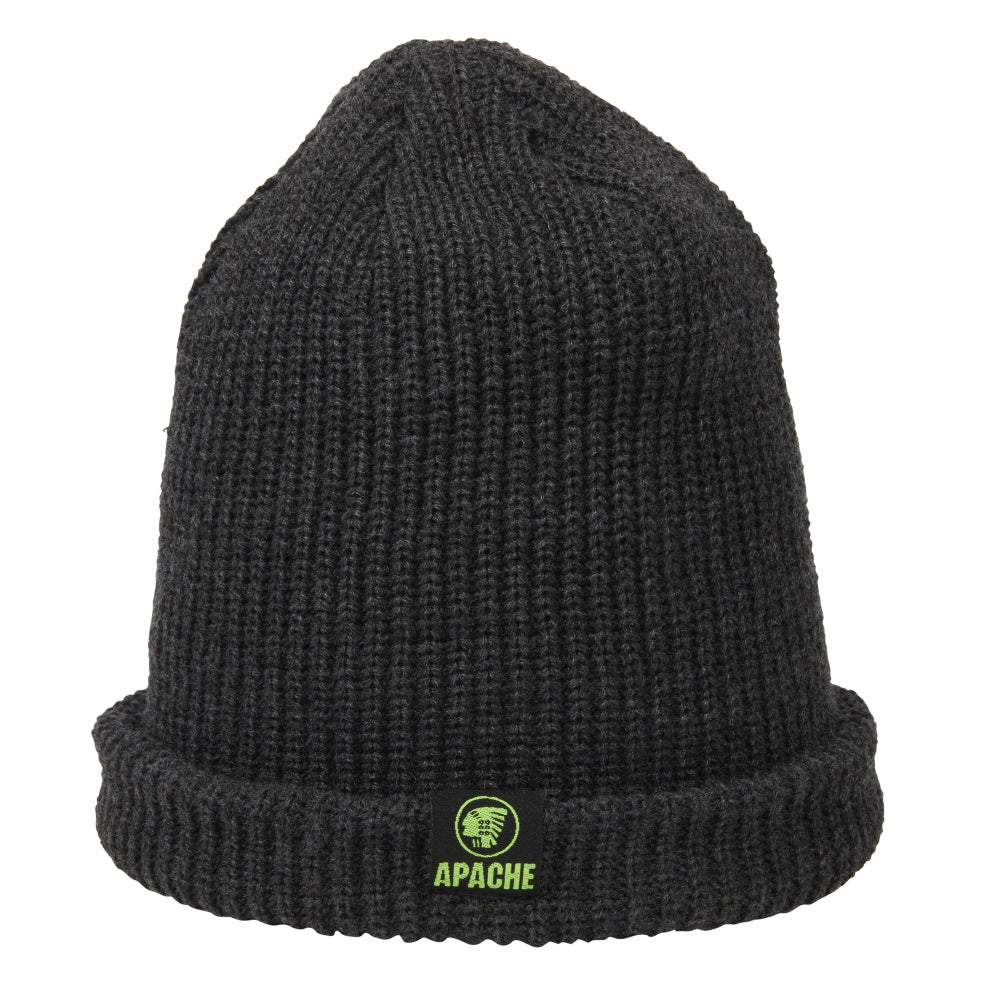 Apache Dawson Charcoal Cotton Beanie Hat