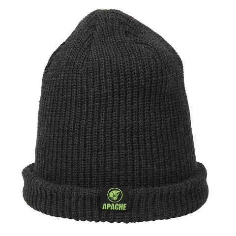 Apache Dawson Charcoal Cotton Beanie Hat