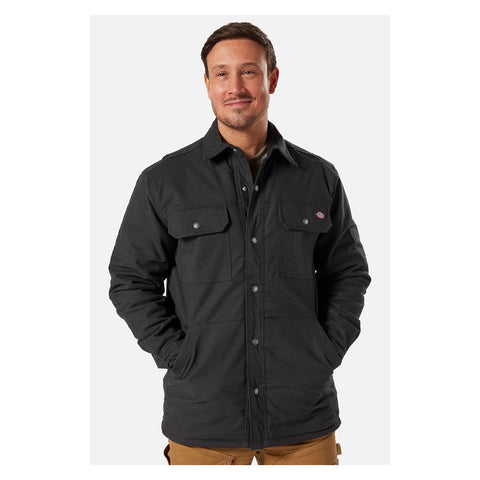 Dickies Black Flex Duck Shirt Jacket
