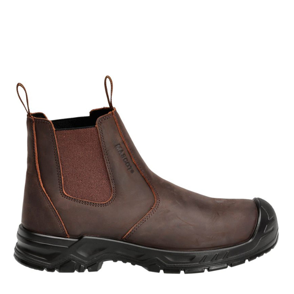 Mascot Footwear Originals F1000 Safety Dealer Boots Dark Brown / Black