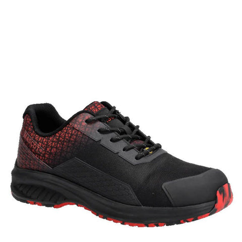 Mascot Footwear Accelerate F1500 Safety Shoes Black / Traffic Red