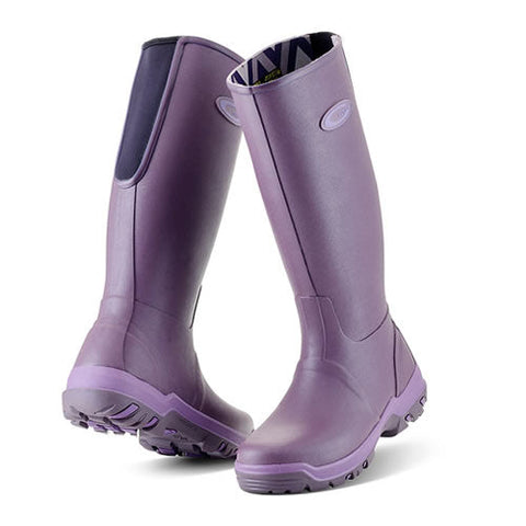 Grubs Rainline Heather Wellingtons