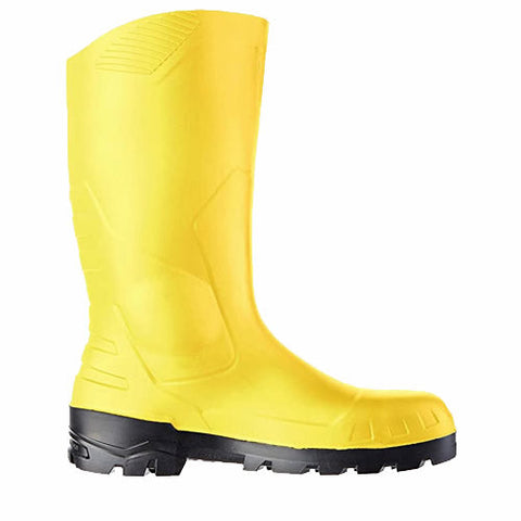 Dunlop Devon Yellow/Black Safety Wellingtons