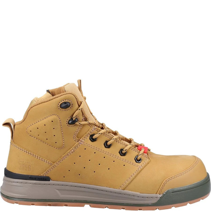 Hard Yakka 3056 S7S Wheat Waterproof Safety Boots Metal Free