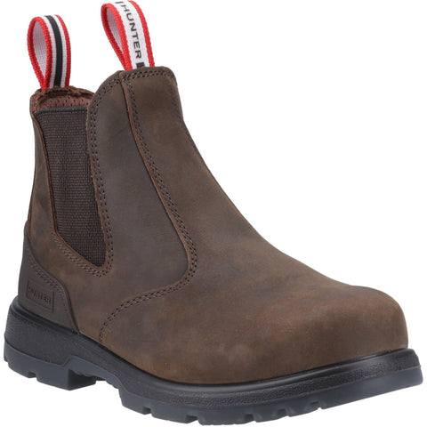 Hunter Breeze Women's Safety Dealer Boots Brown S3S