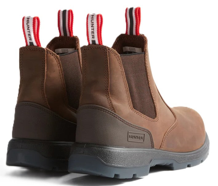 Hunter Breeze Women's Safety Dealer Boots Brown S3S