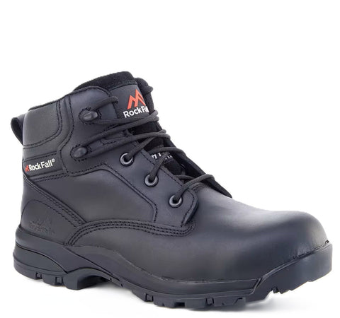 Rock Fall VX950A Ladies Safety Boots Black Metal Free
