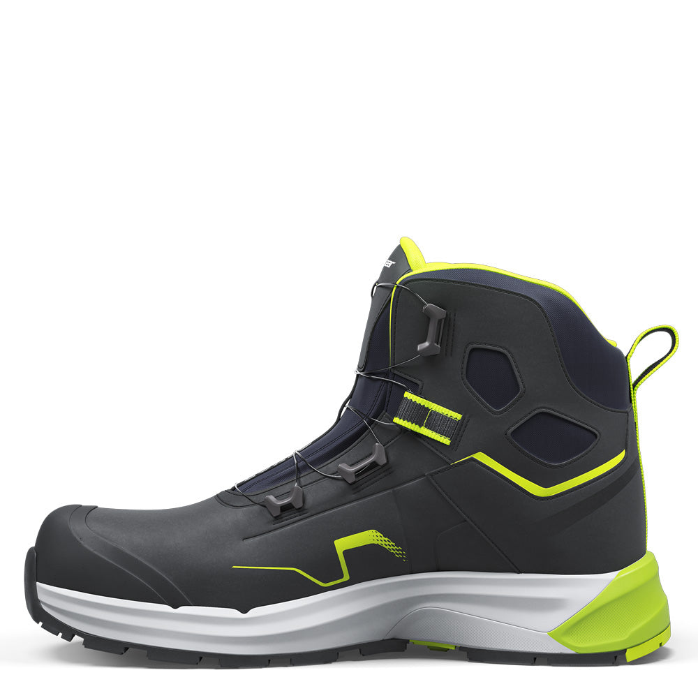 Solid Gear Sonar Mid Green BOA Safety Boots ESD SG80205