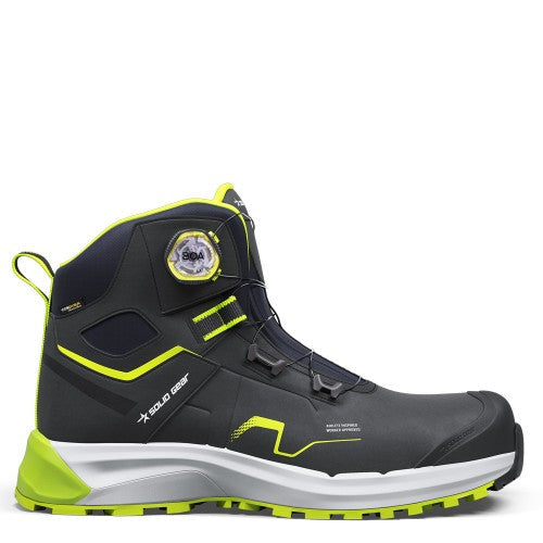 Solid Gear Sonar Mid Green BOA Safety Boots ESD SG80205