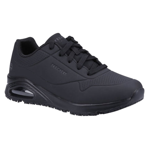 Skechers Uno Womens Trainers Black