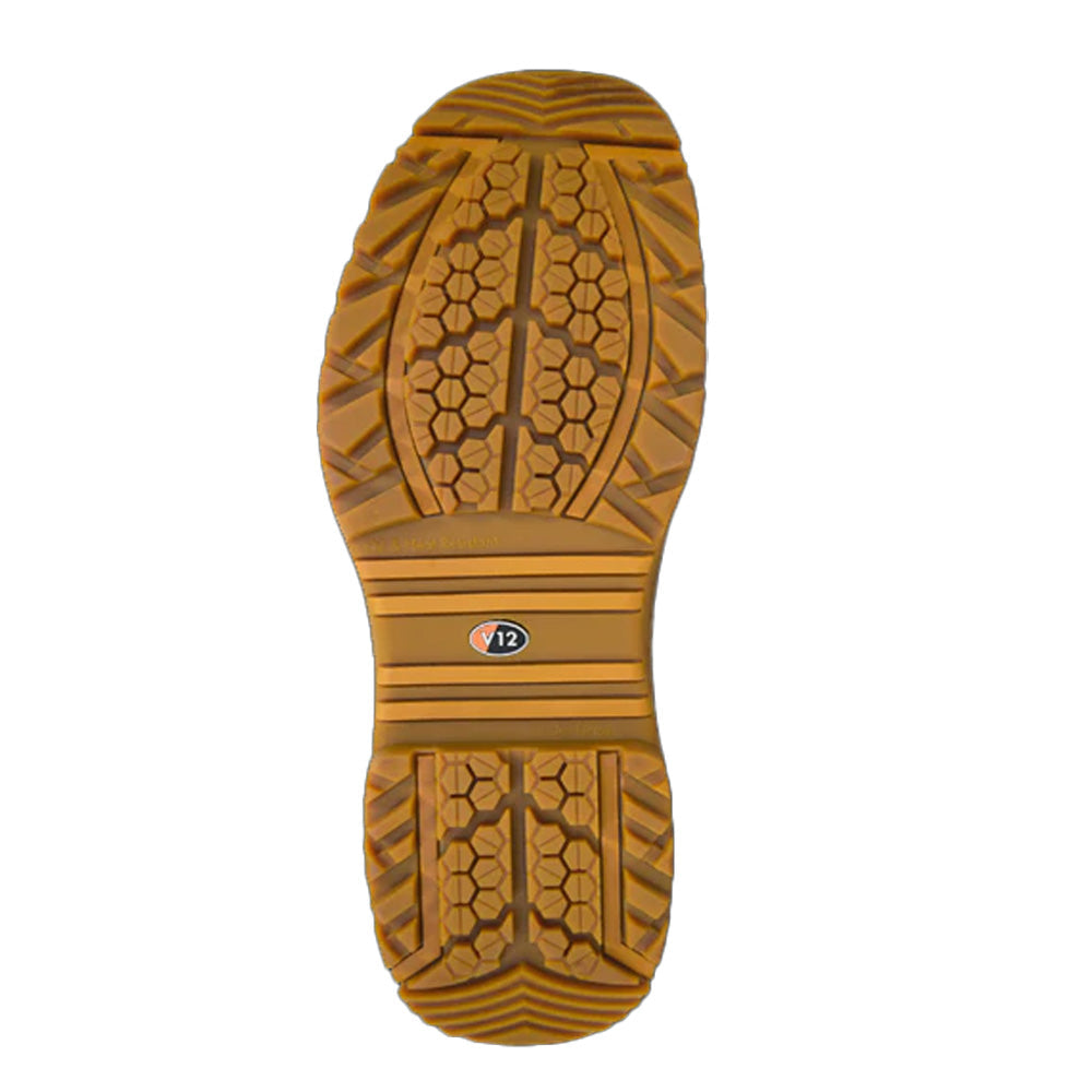 V12 VR690.01 Grizzly Tan Rigger Boots Composite Toe Caps Midsole