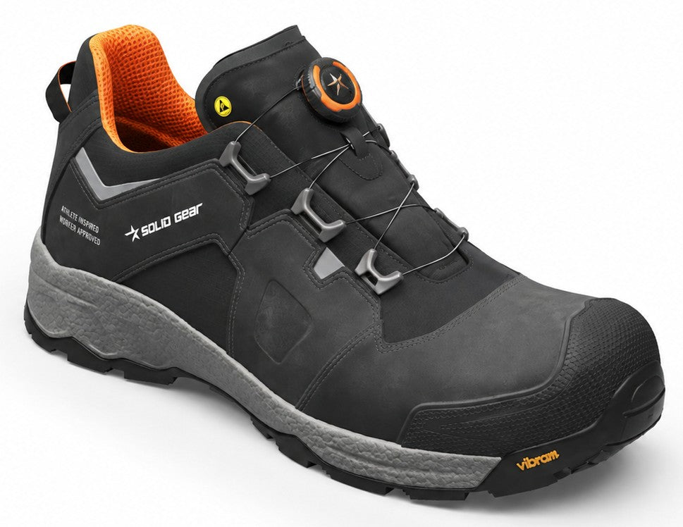 Solid Gear SG80013 Vapor 3 Low BOA S3S Safety Shoes Wide Fit