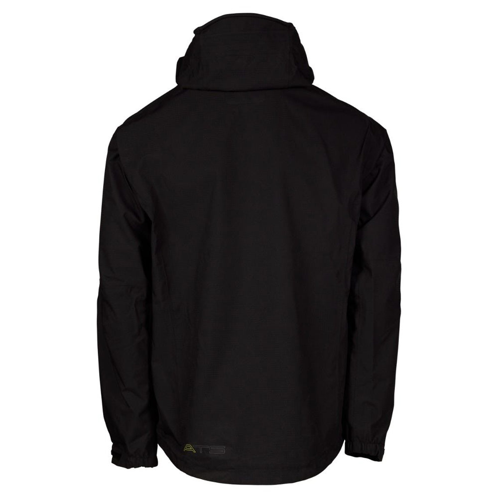 Apache White Rock Lightweight 1/4 Zip Black Rain Jacket