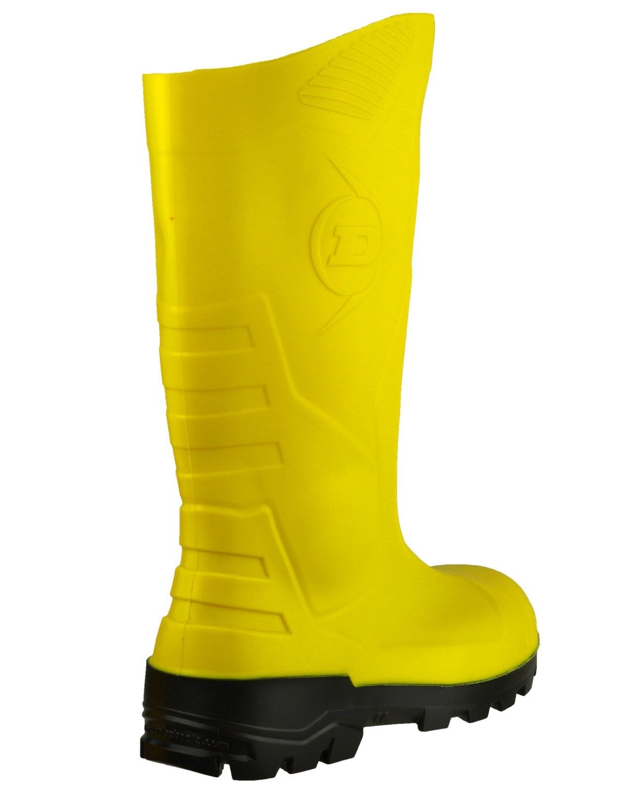 Dunlop Devon Yellow/Black Safety Wellingtons