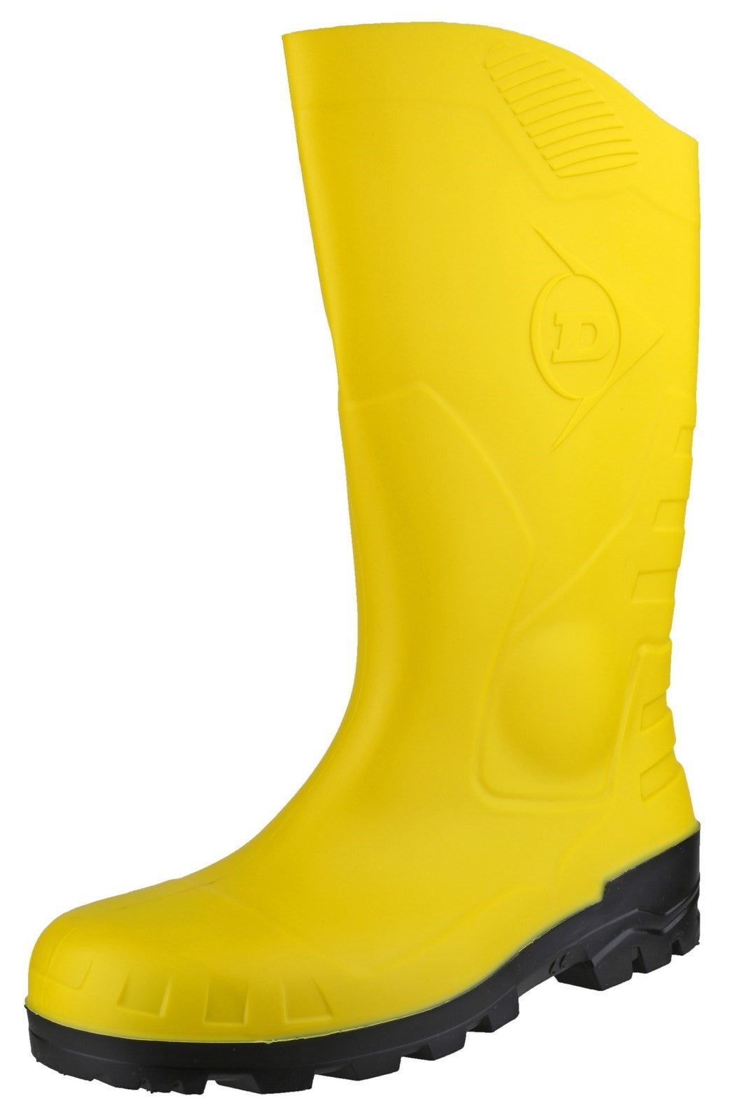 Dunlop Devon Yellow/Black Safety Wellingtons