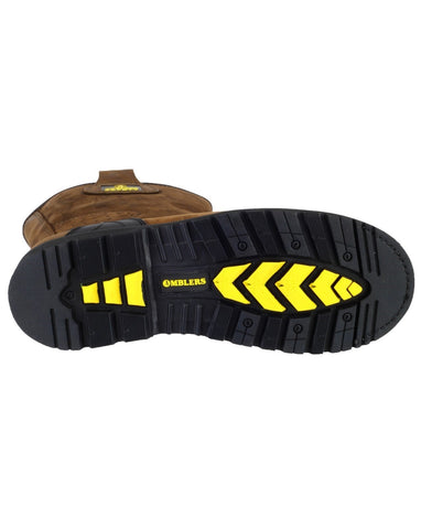 Amblers FS223C Brown Safety Rigger Boots Waterproof