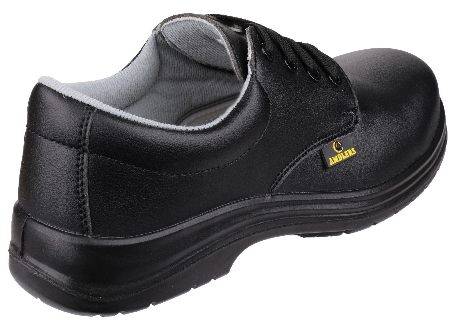 Amblers FS662 Black Metal Free Safety Shoes ESD