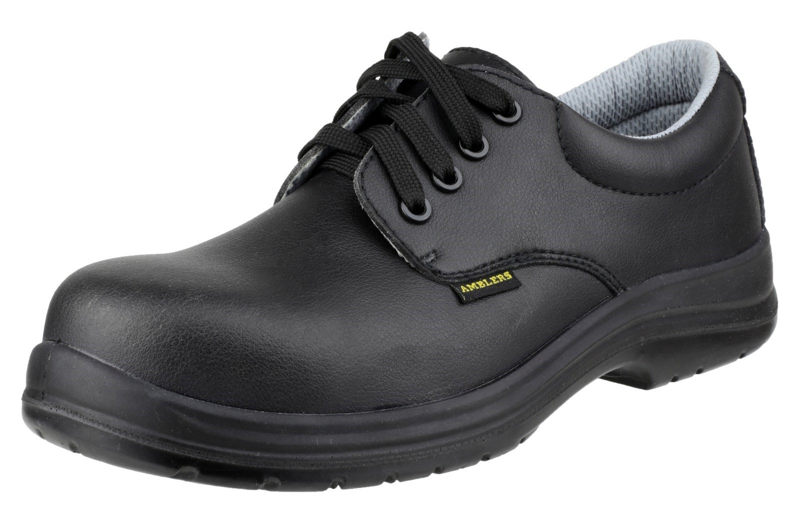 Amblers FS662 Black Metal Free Safety Shoes ESD
