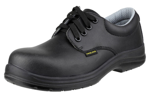 Amblers FS662 Black Metal Free Safety Shoes ESD