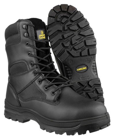 Amblers FS008 High Leg Side Zip Safety Boots