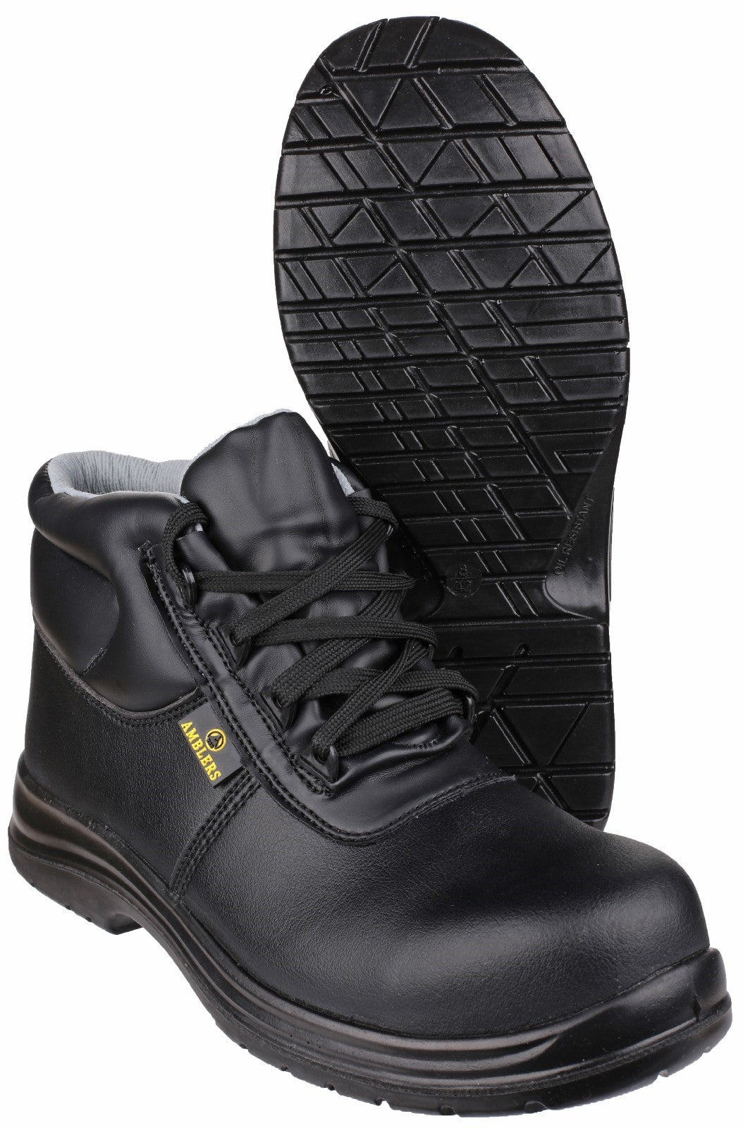 Amblers  FS663 Black Metal Free Safety Boots