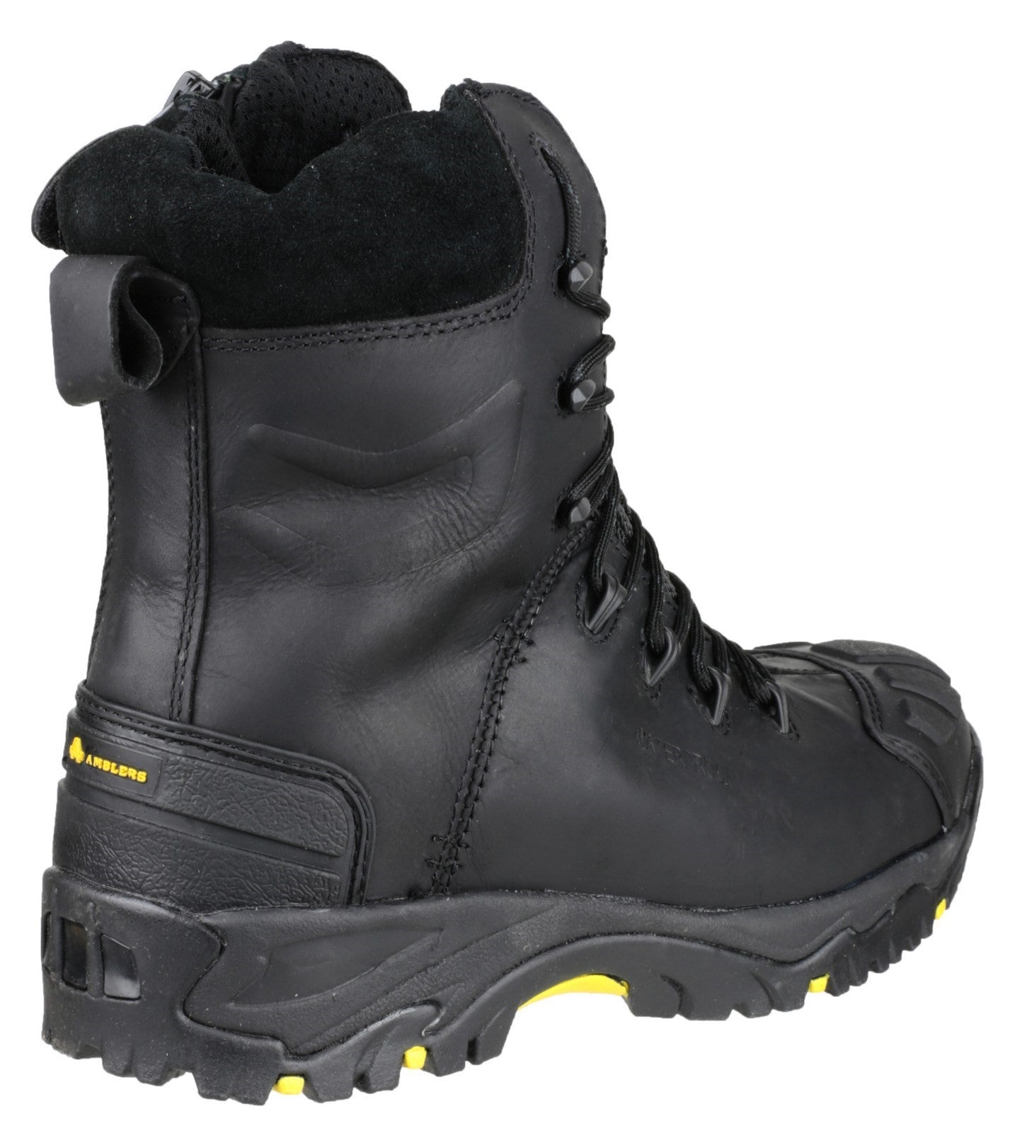 Amblers FS999 Waterproof Safety Boots Hi Leg Metal Free Side Zip
