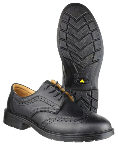 Amblers FS44 Black Brogue Safety Shoes