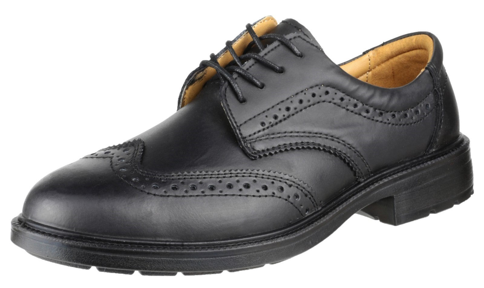 Amblers FS44 Black Brogue Safety Shoes