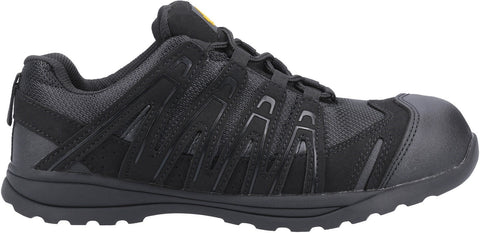 Amblers FS40C Black Safety Trainers