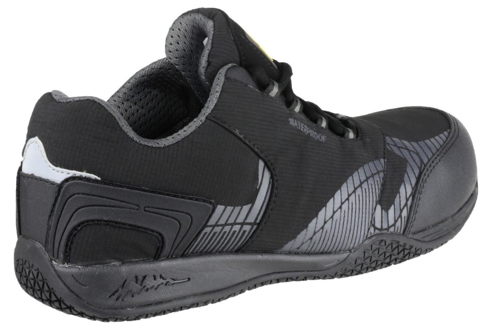 Amblers FS29C Black Safety Trainers Metal Free