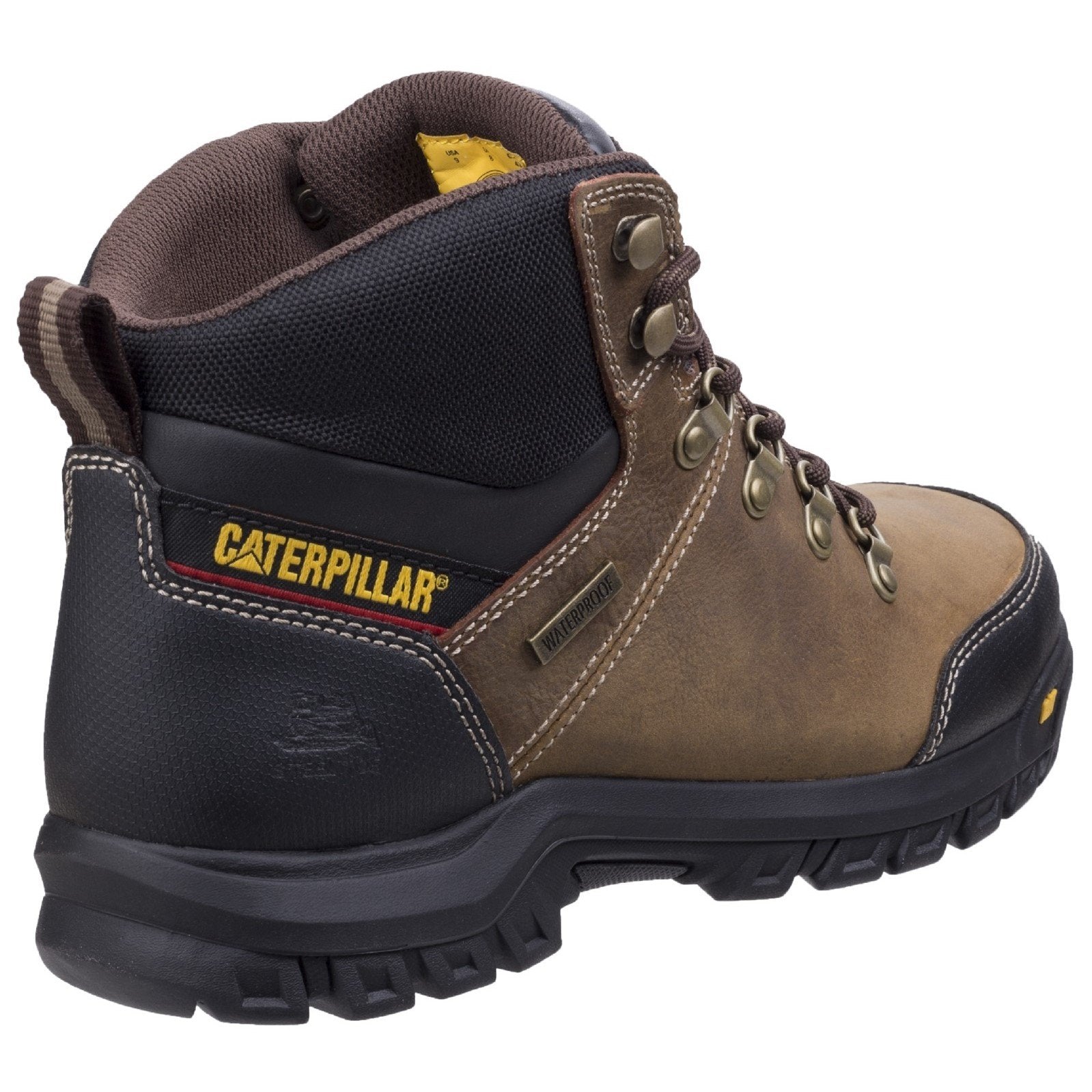 CAT Framework Brown Waterproof Safety Boots – Steel Toe Cap