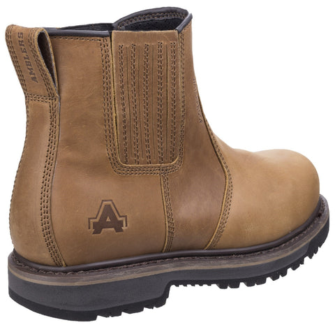 Amblers AS232 Worton Tan Safety Dealer Boots