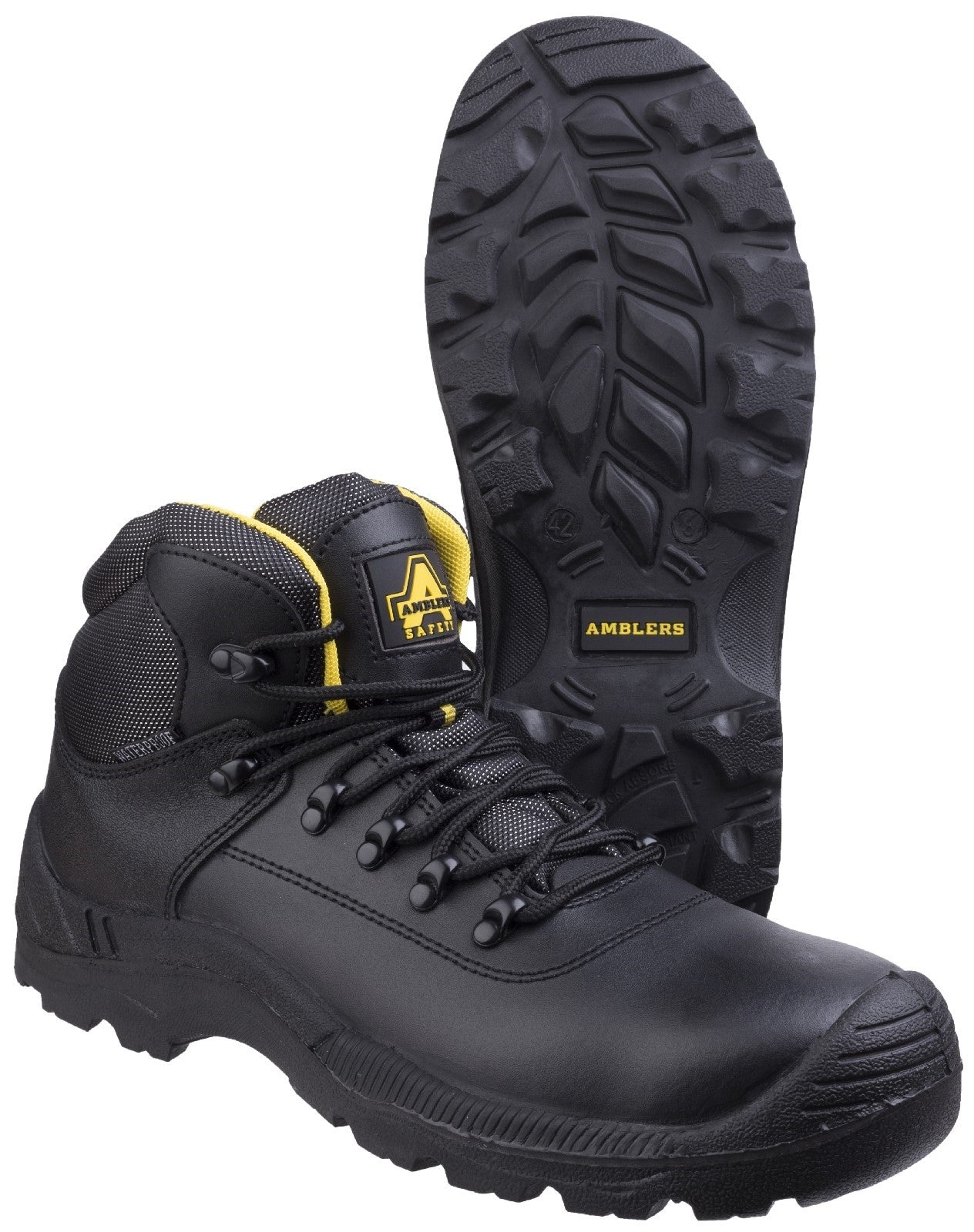 Amblers FS220 Black Waterproof Safety Boots