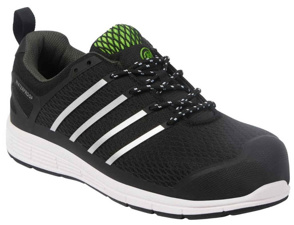 Apache MOTION Black Waterproof Safety Trainers