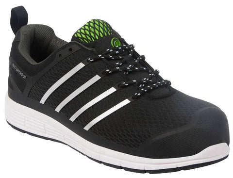 Apache MOTION Black Waterproof Safety Trainers