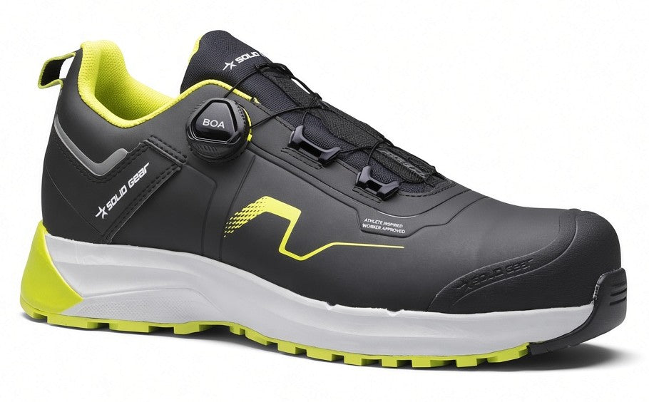 Solid Gear Sonar Low Green BOA Safety Trainers ESD SG80204