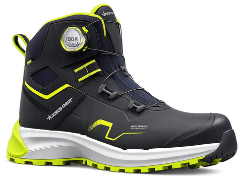 Solid Gear Sonar Mid Green BOA Safety Boots ESD SG80205