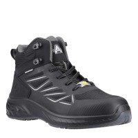 Amblers AS710C Trail S7S Black Waterproof Safety Hiker Boots