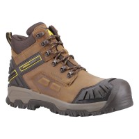 Amblers AS961C Quarry Waterproof Safety Boots Brown
