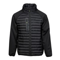 Apache Ashcroft Hybrid Black Jacket Foldaway Hood