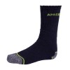 Apache Burlington Black Cotton Work Socks 3 Pack Apache Burlington Black Cotton Work Socks 3 Pack