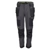 Apache Calgary Black / Grey Slim Fit Stretch Work Trousers 