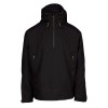 Apache White Rock Lightweight 1/4 Zip Black Rain Jacket