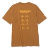 CAT Trademark Graphic Bronze T-Shirt