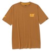 CAT Trademark Graphic Bronze T-Shirt