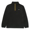 CAT Microfleece Quarter Zip Black / Yellow