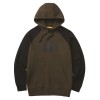 CAT 1050024 Raglan Hoodie Moss / Black 
