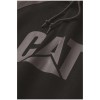CAT 1050024 Raglan Hoodie Black / Magnet